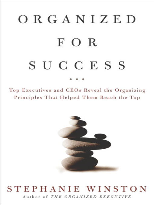 Title details for Organized for Success by Stephanie Winston - Available